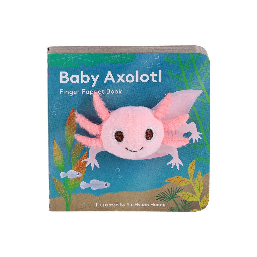 Chronicle Books - Baby Axolotl: Finger Puppet Book