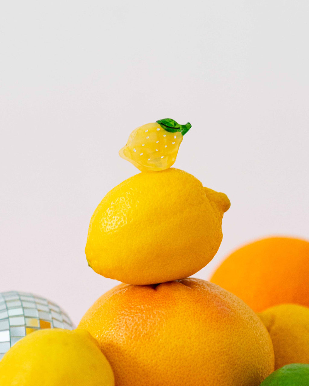 Jenny Lemons Hair Claw Clip - Mini Lemon