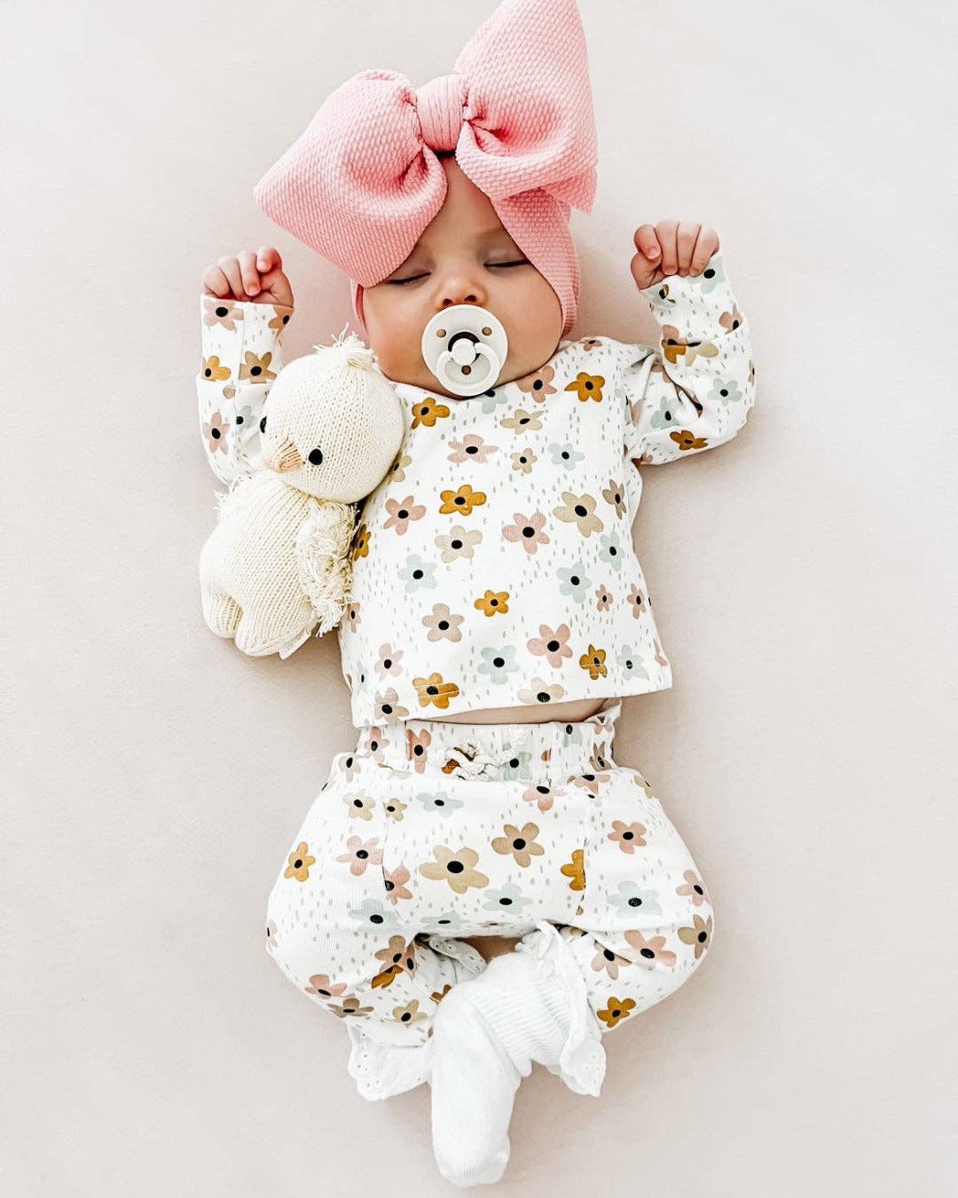 Lucky Panda Kids Lounge Set - Floral