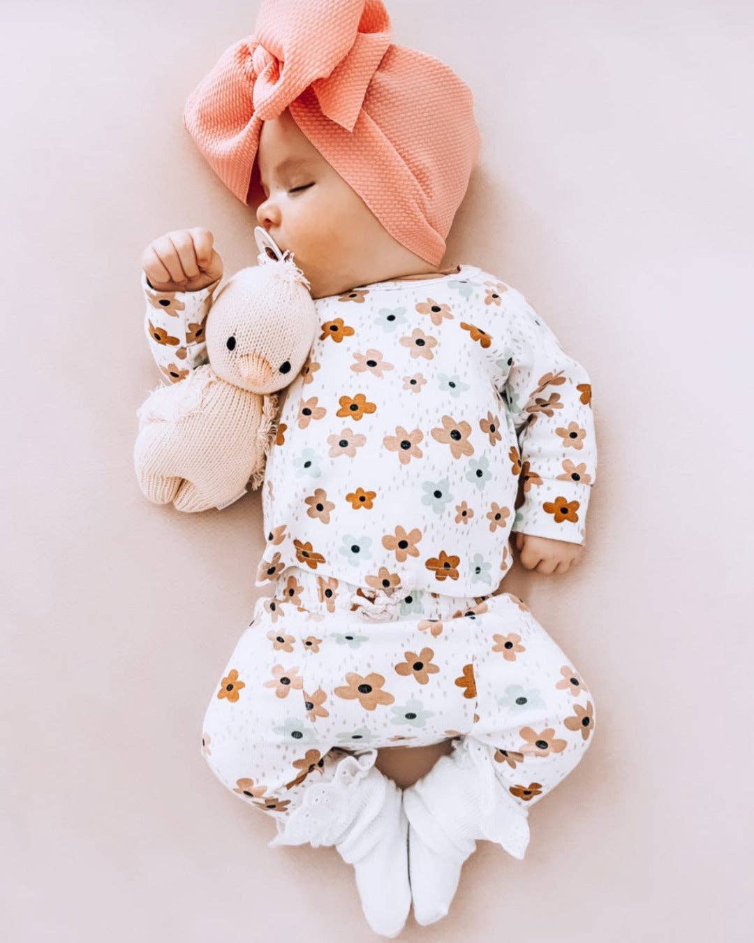 Lucky Panda Kids Lounge Set - Floral