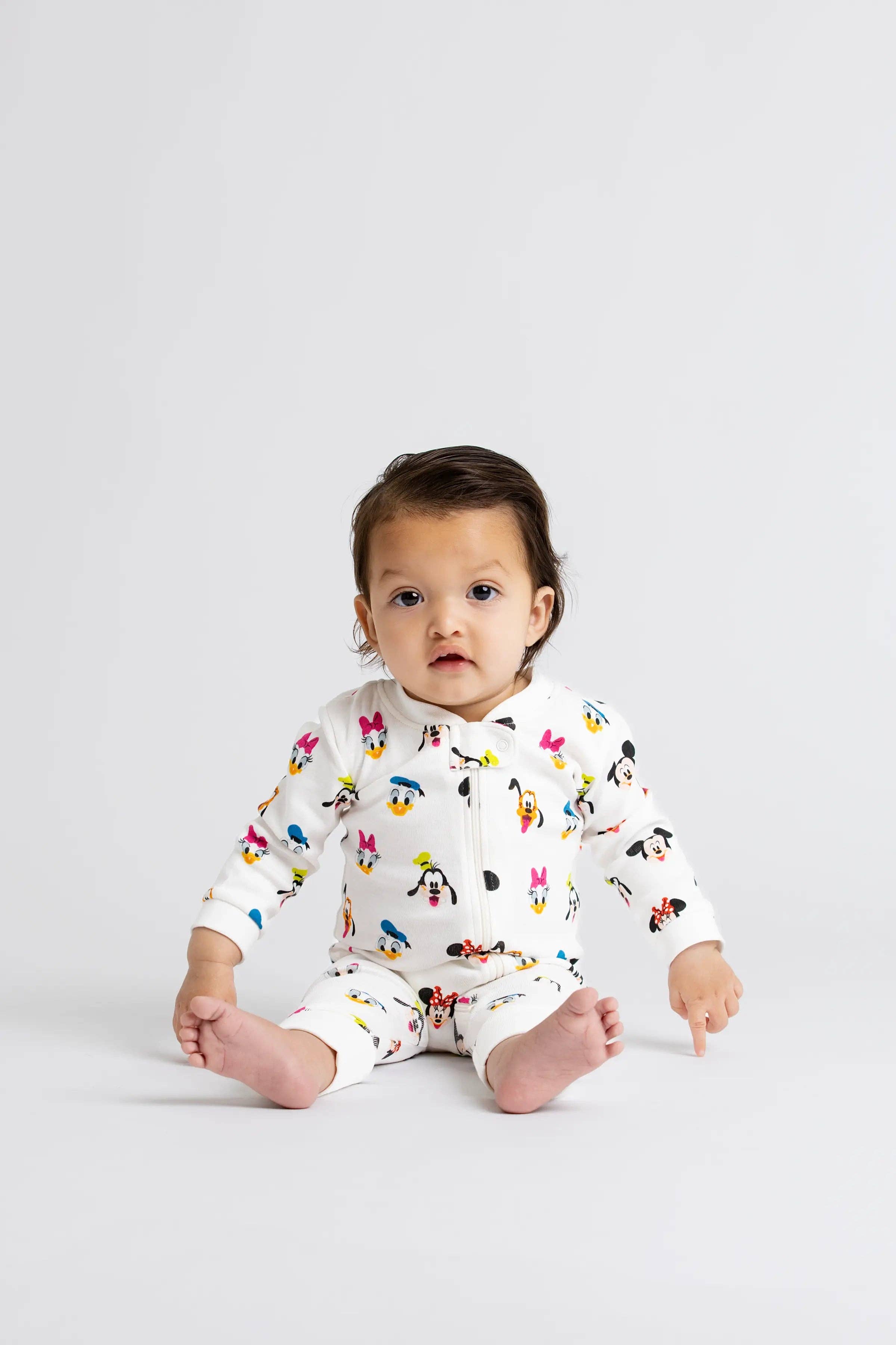 Monica + Andy Zip Romper - Disney Mickey + Friends