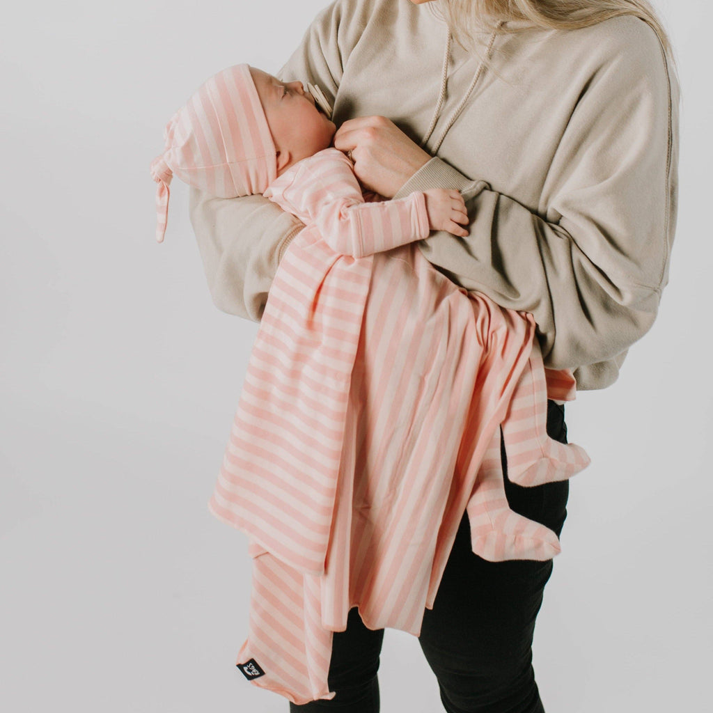 RAGS - Essentials Peekabooty™ Newborn Bundle - Orchid Stripe