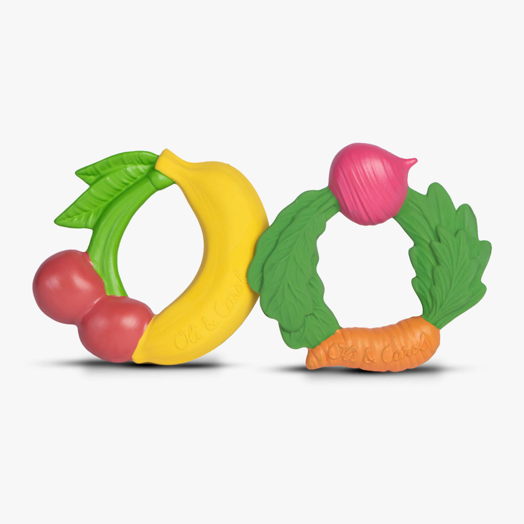 Oli & Carol - Veggie Teething Ring