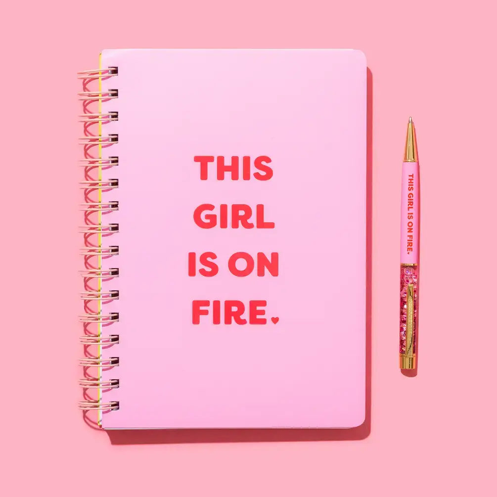Taylor Elliott Designs - Pen - "This Girl is on Fire"