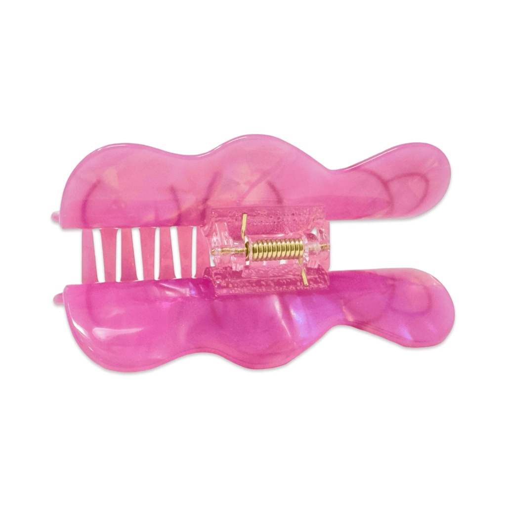 Jenny Lemons Hair Claw Clip - Pink Gummy Bear (Large)