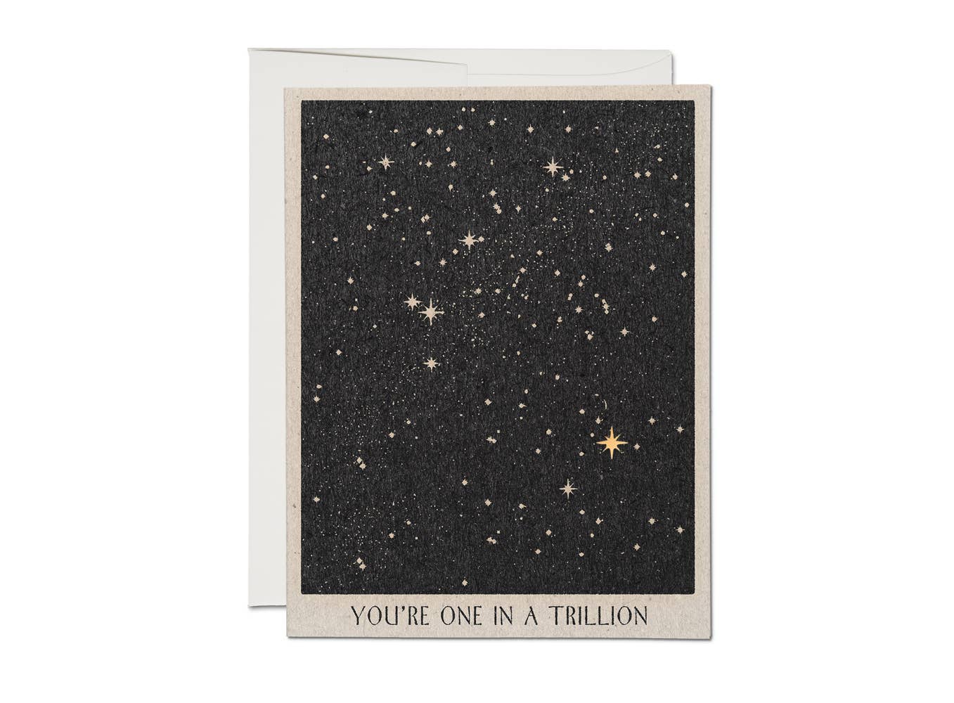 Red Cap Cards Greeting Card - One in a Trillion