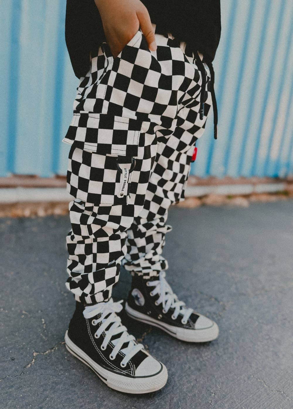 Little Trouble - Classic Checker Cargos (Final Sale)