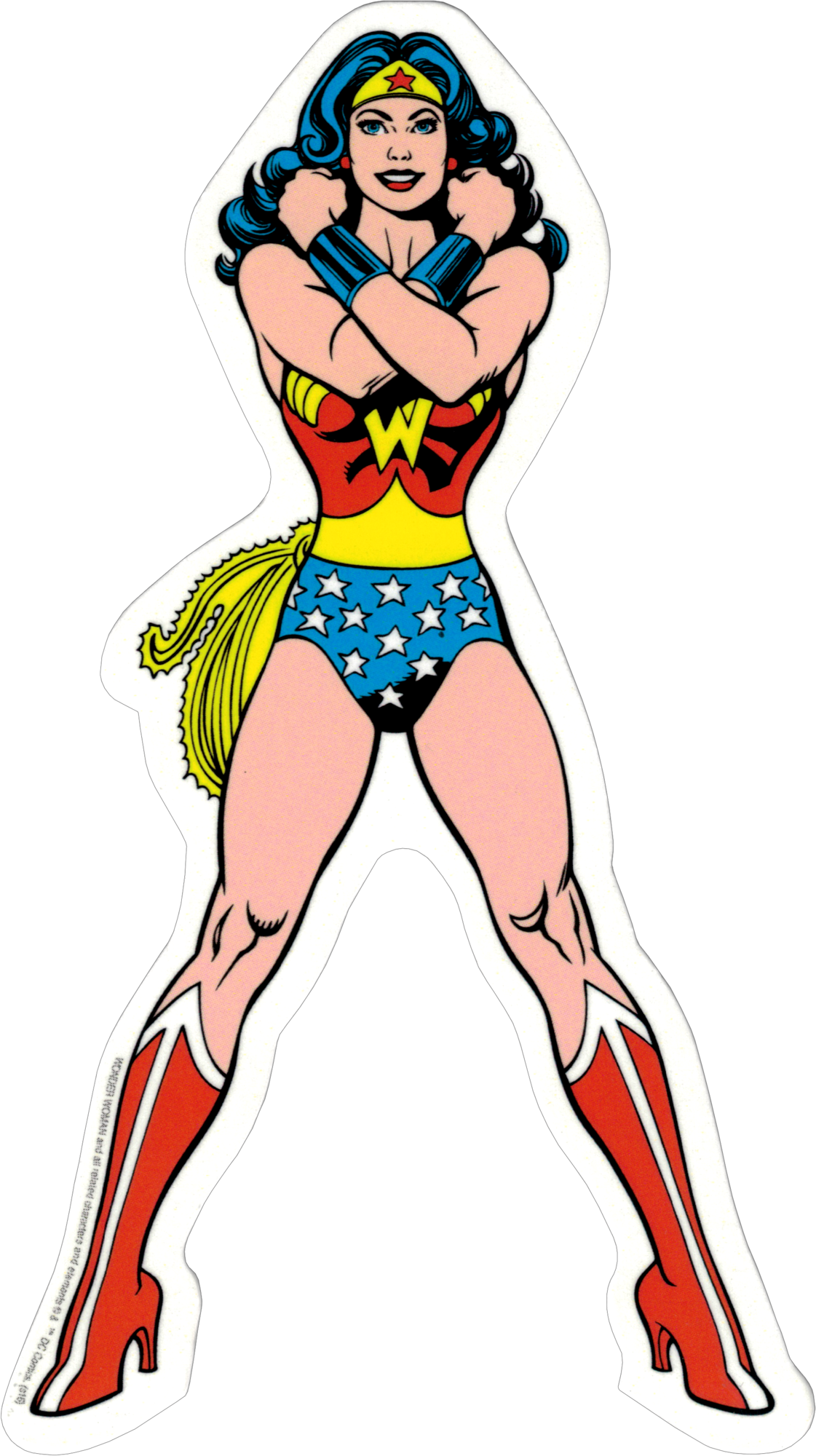Square Deal Sticker - Wonder Woman