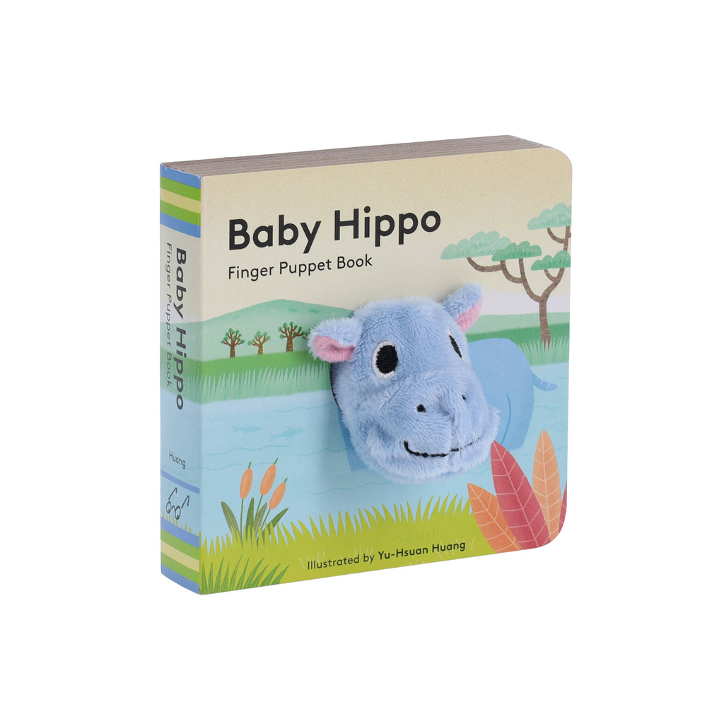 Chronicle Books - Baby Hippo: Finger Puppet Book