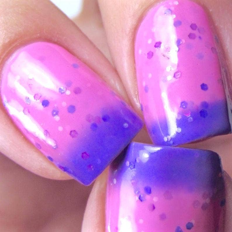 Polish Me Silly Thermal Color Changing Nail Polish - Berry Blast