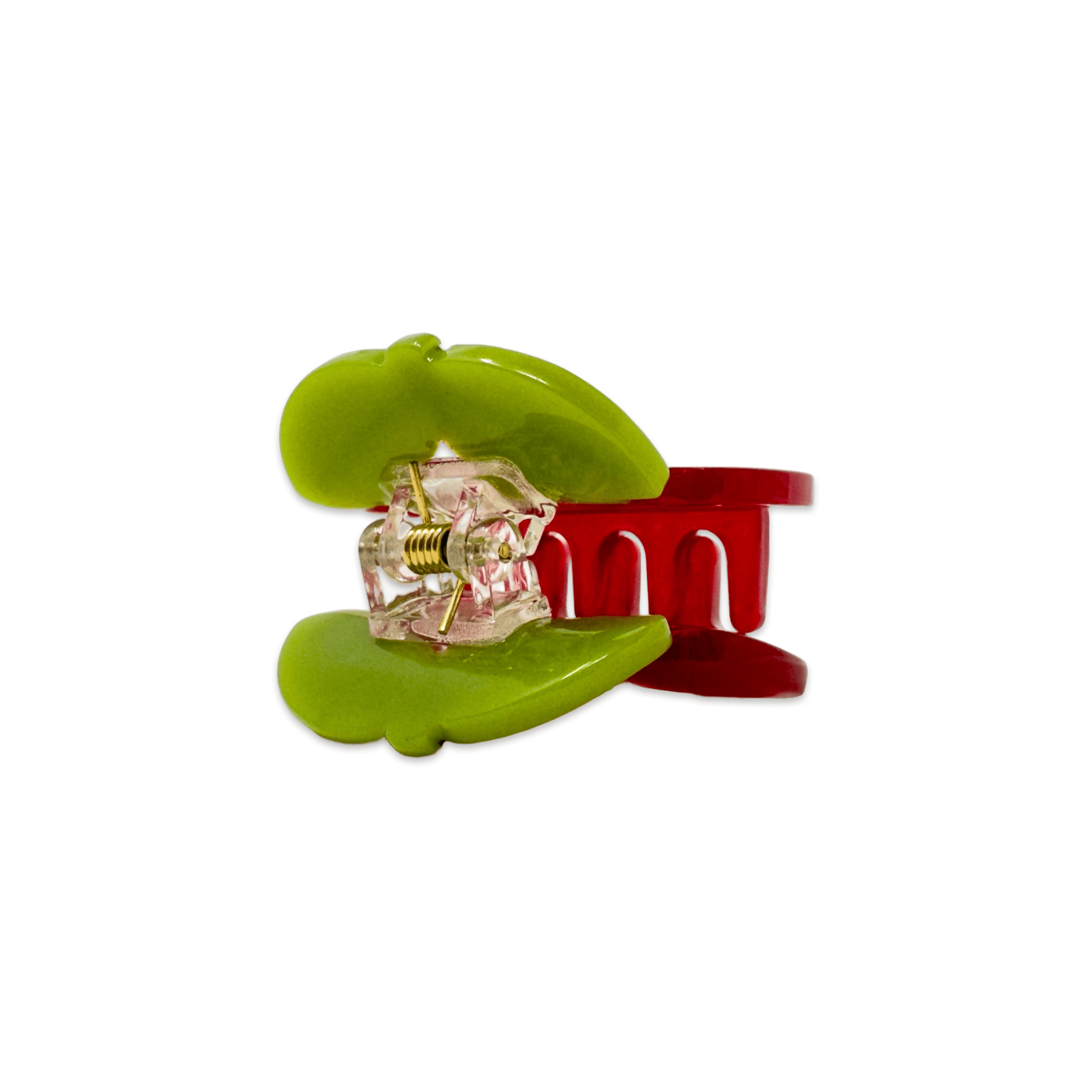 Jenny Lemons Hair Claw Clip - Mini Maraschino Cherries