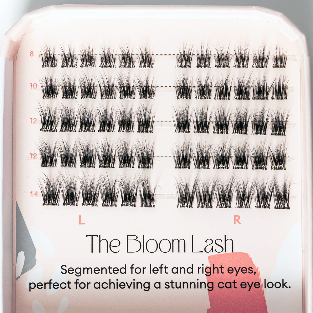 Silly George Pop-On Lashes - Bloom Black