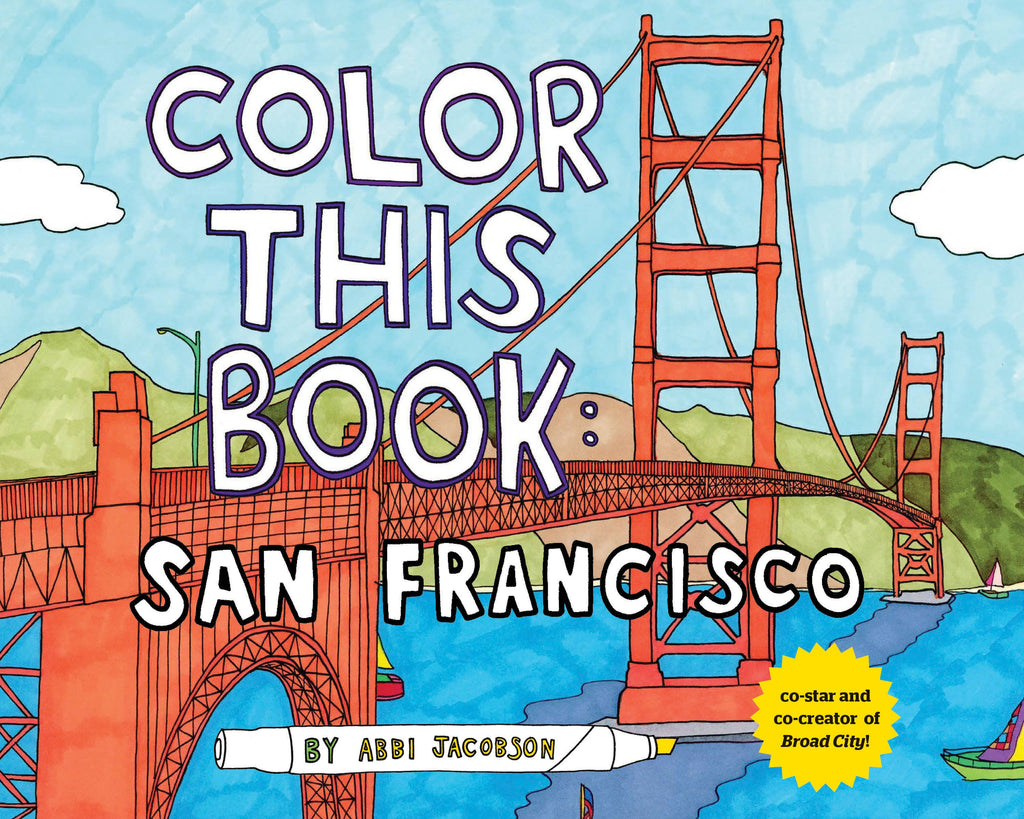 Chronicle Books - Color this Book: San Francisco
