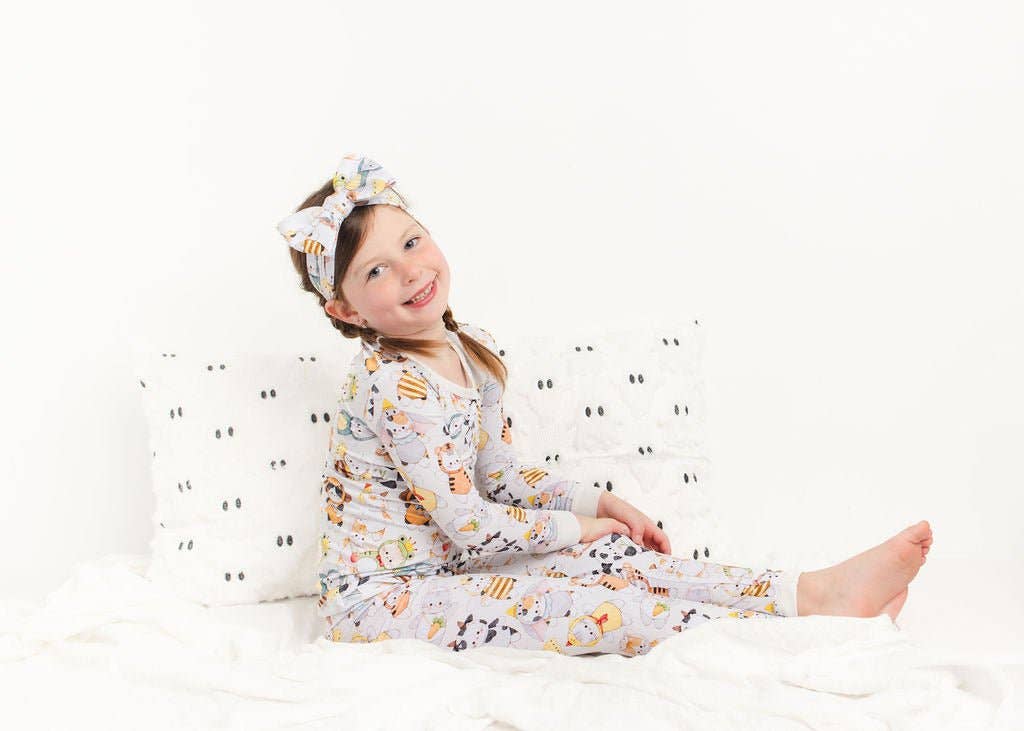 Jammie Session Bamboo PJs - Meowster of Disguise