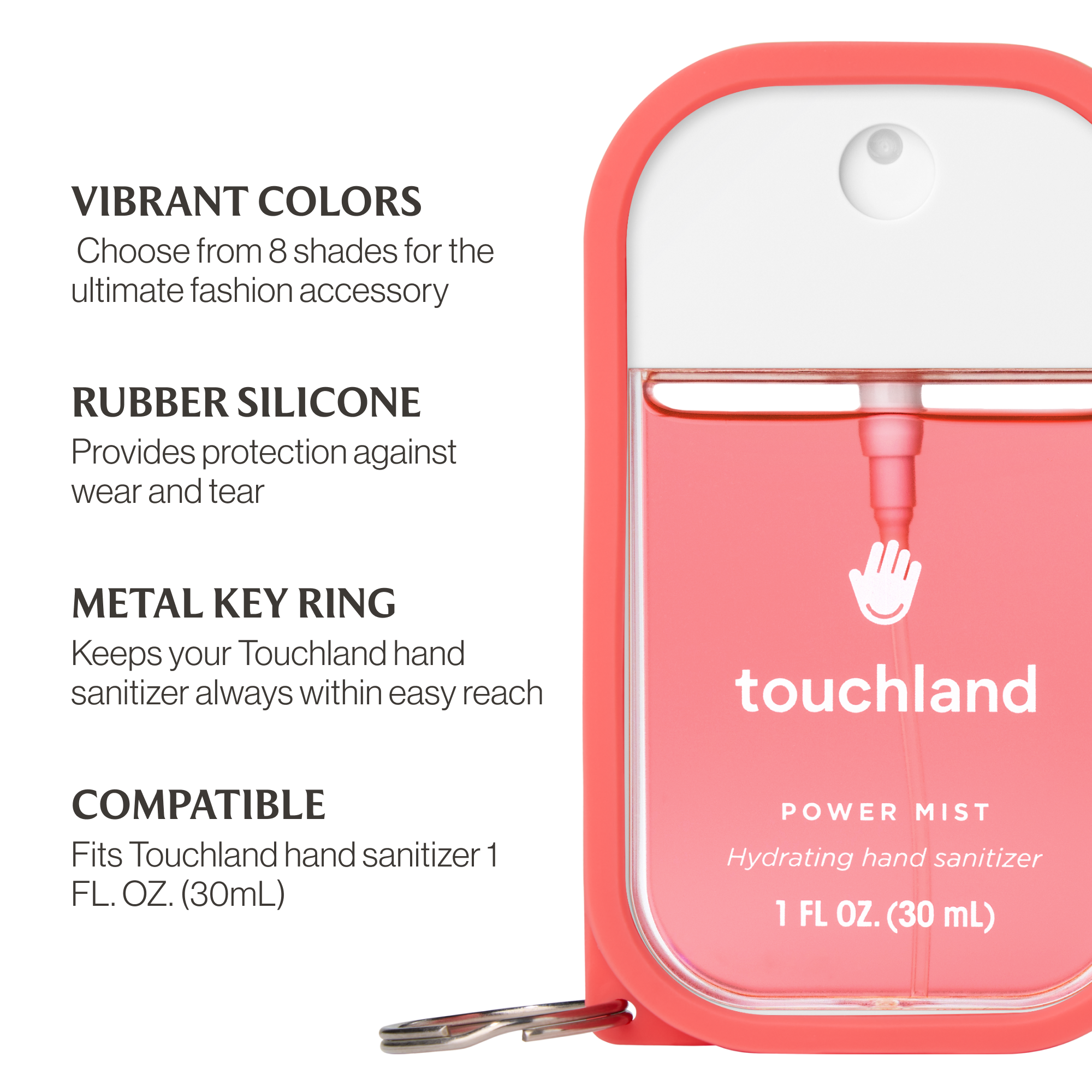 Touchland - Candy Red Hand Mist Case