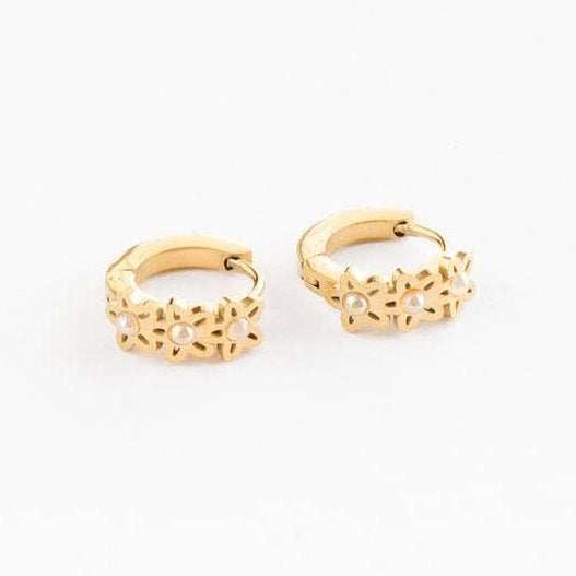Pip Pop Post - Daisy Hoop Earrings