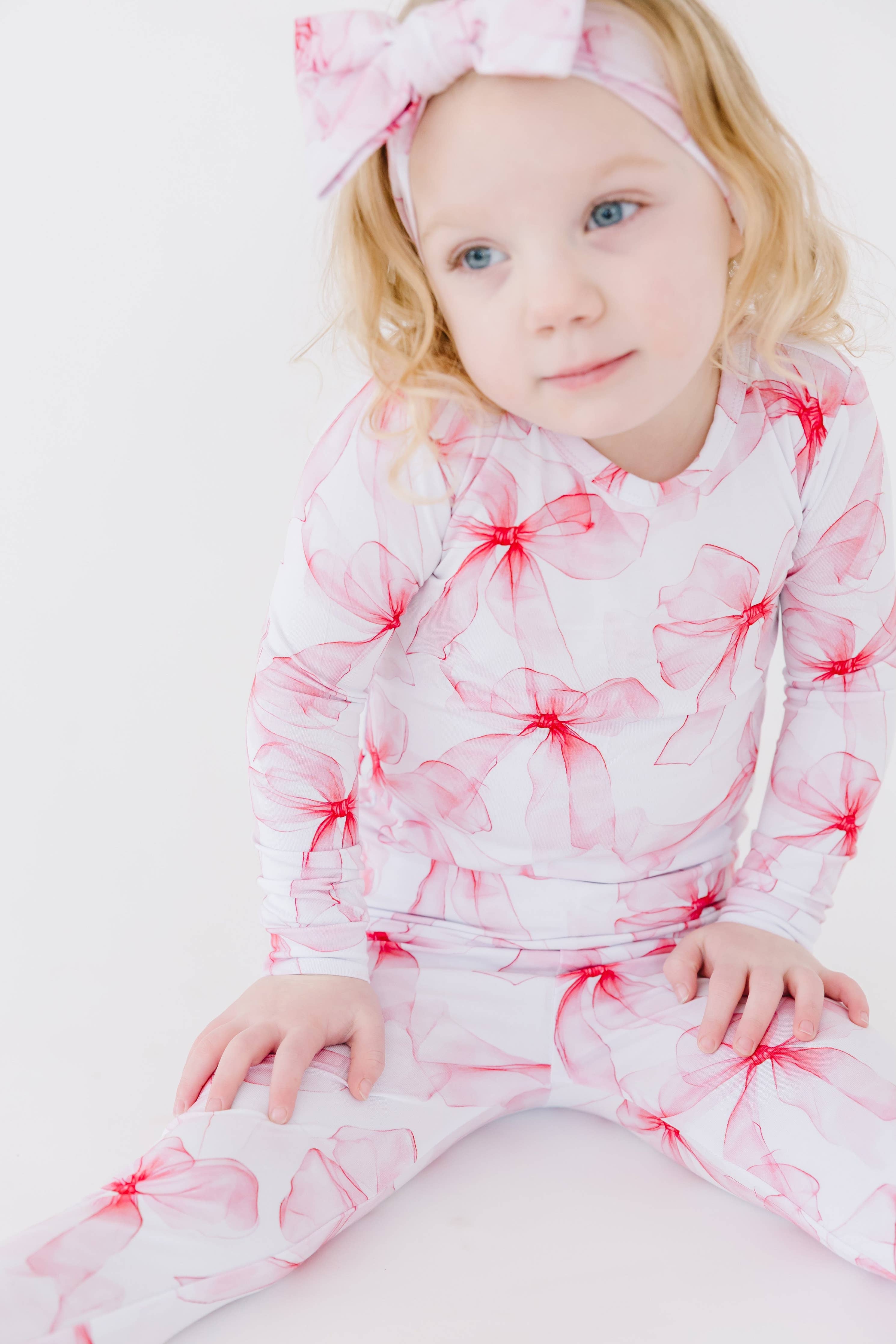 Jammie Session Bamboo PJs - Pretty in Bows