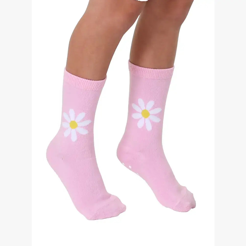 Living Royal 3D Packaged Crew Socks - Daisy Flower