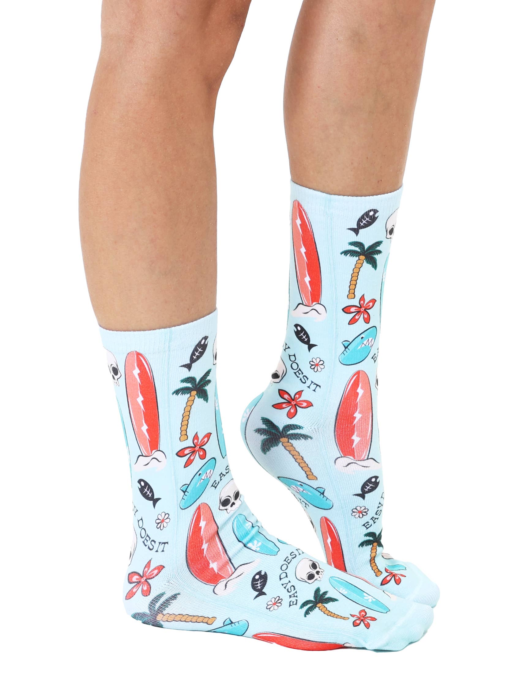 Living Royal Crew Socks - Surfin' Extreme
