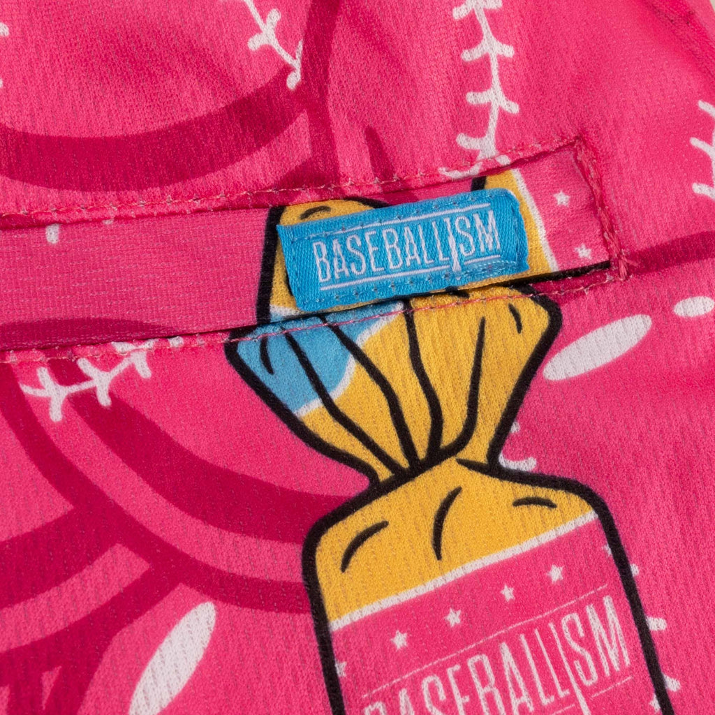 Baseballism - Youth Air Mesh Shorts - Bubbles and Doubles Diamond