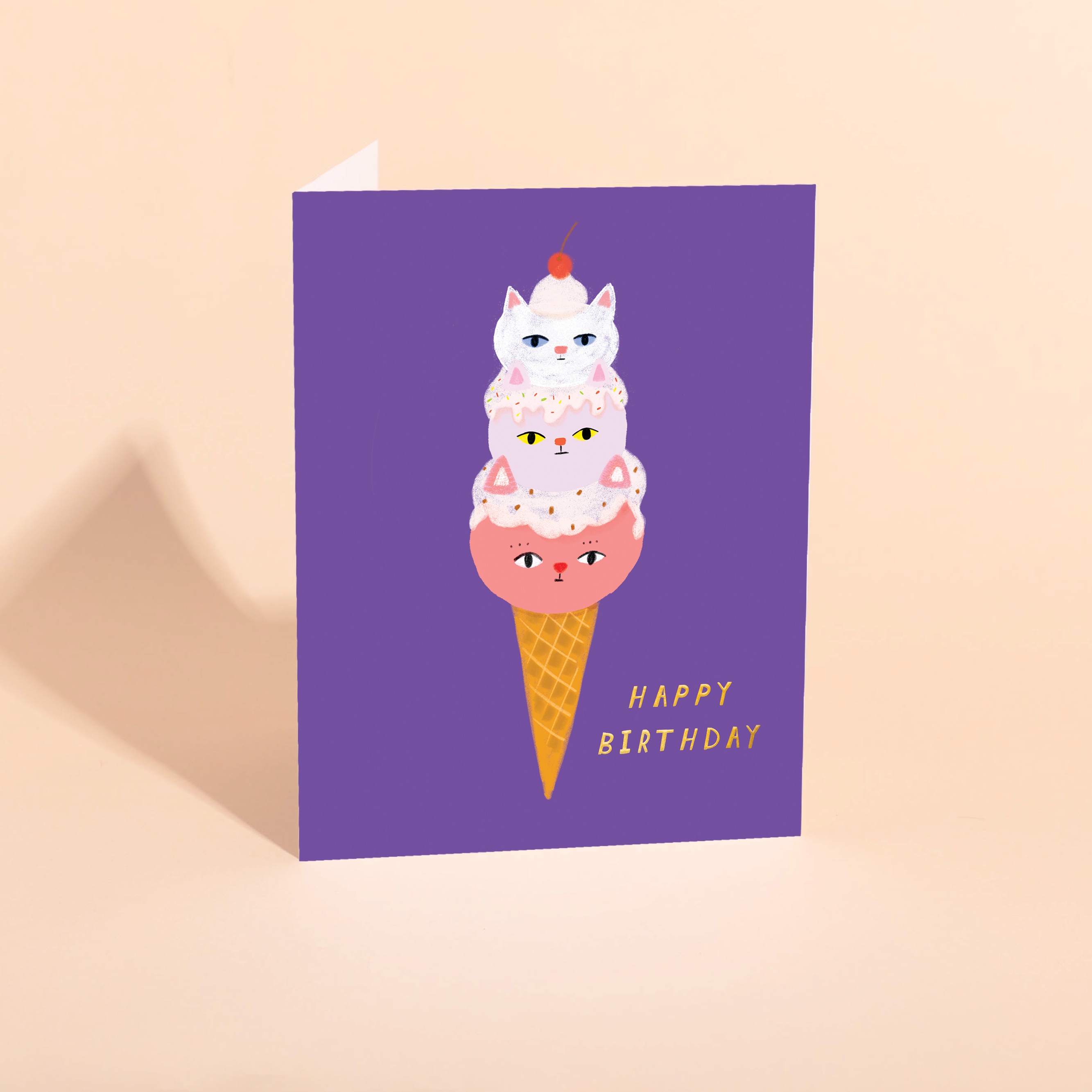 Carolyn Suzuki Birthday Card - Gelato