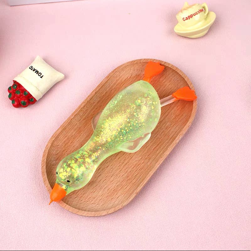 Glitter Goose Squishy
