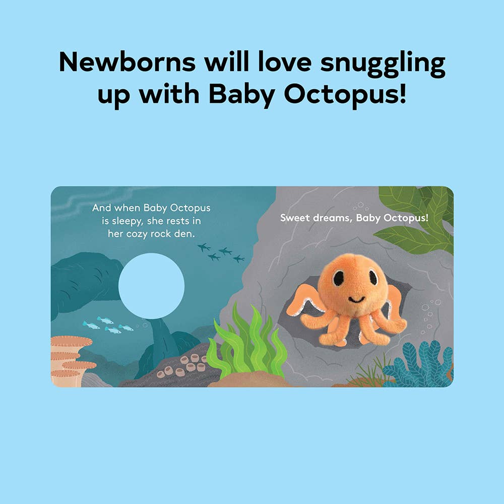 Chronicle Books - Baby Octopus: Finger Puppet Book
