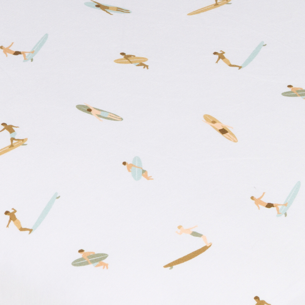 ava + oliver Short Zip Romper - Vintage Surf Cars