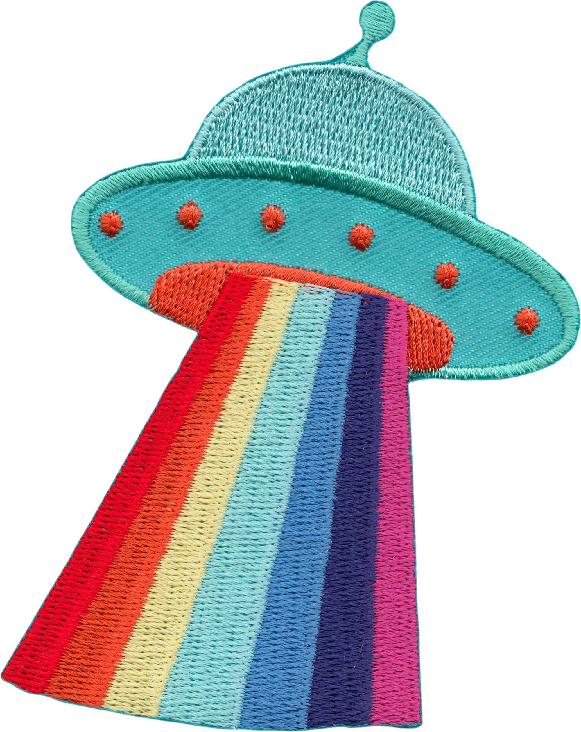 Square Deal Patch - UFO Alien Spaceship