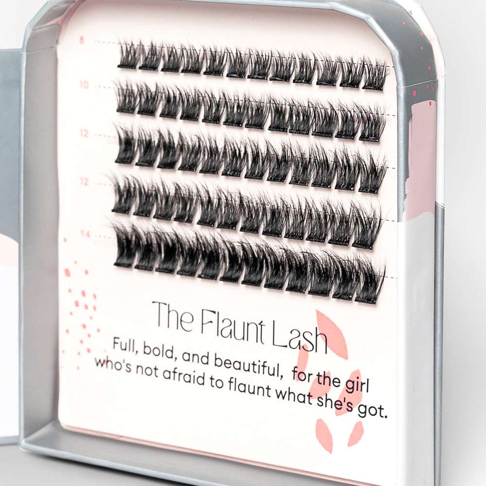 Silly George Pop-On Lashes - Flaunt Black