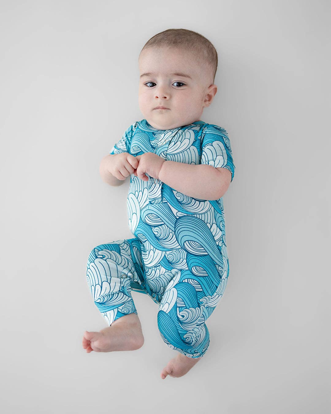 Lucky Panda Kids Bamboo Jumpsuit - Delmar