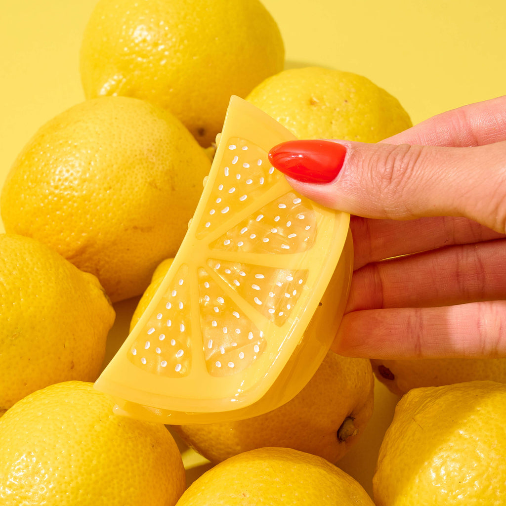 Jenny Lemons Hair Claw Clip - Midi Lemon Slice