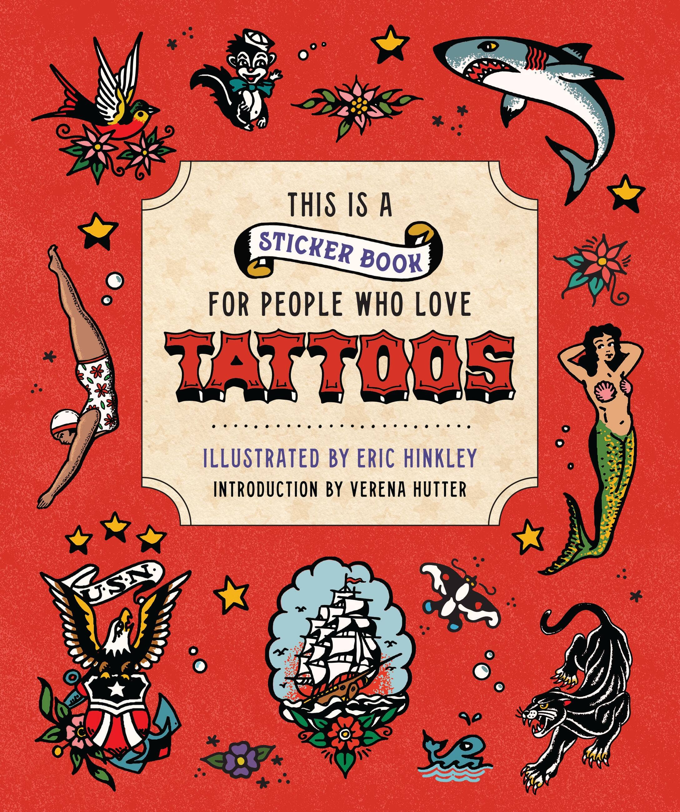 Hachette Book Group - This is a Sticker Book for People Who Love Tattoos