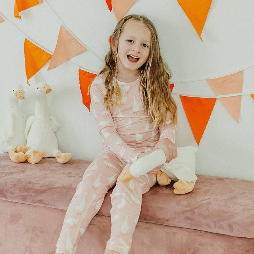 Copper Pearl - Long Sleeve Pajama Set - Goosie