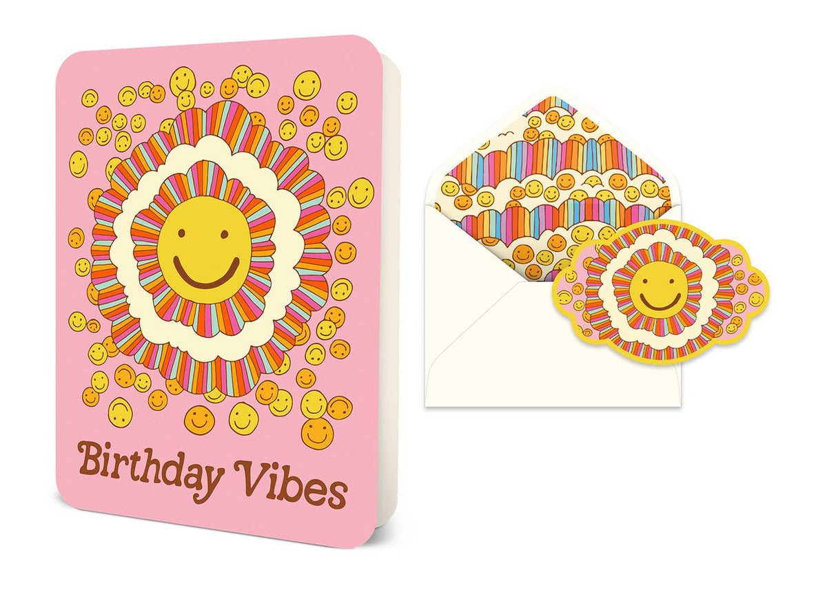 Studio Oh! - Happy Birthday Vibes Deluxe Greeting Card