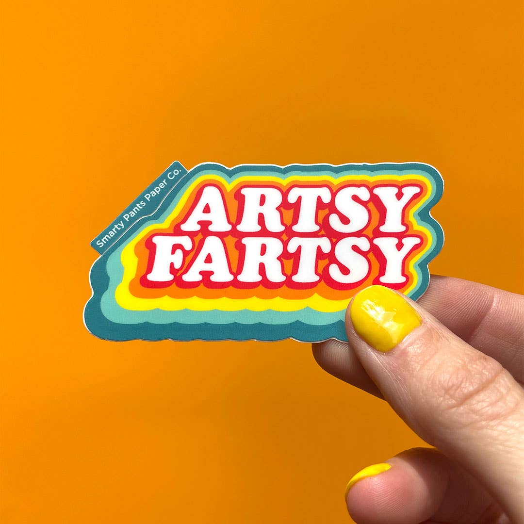 Smarty Pants Paper - Artsy Fartsy Sticker