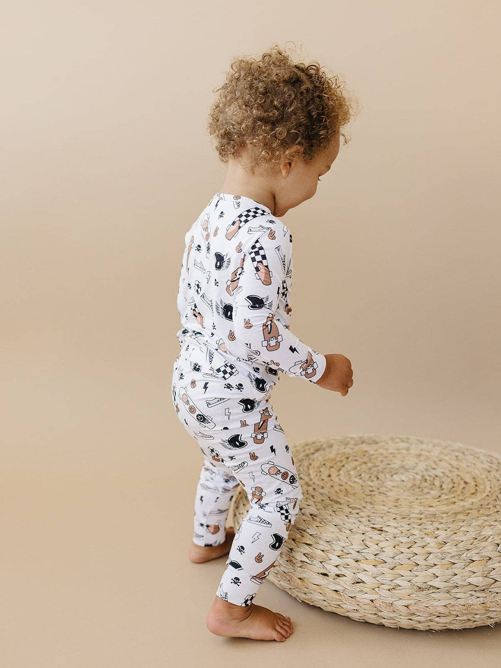 Lucky Panda Kids Bamboo Two Piece Set - Sk8er
