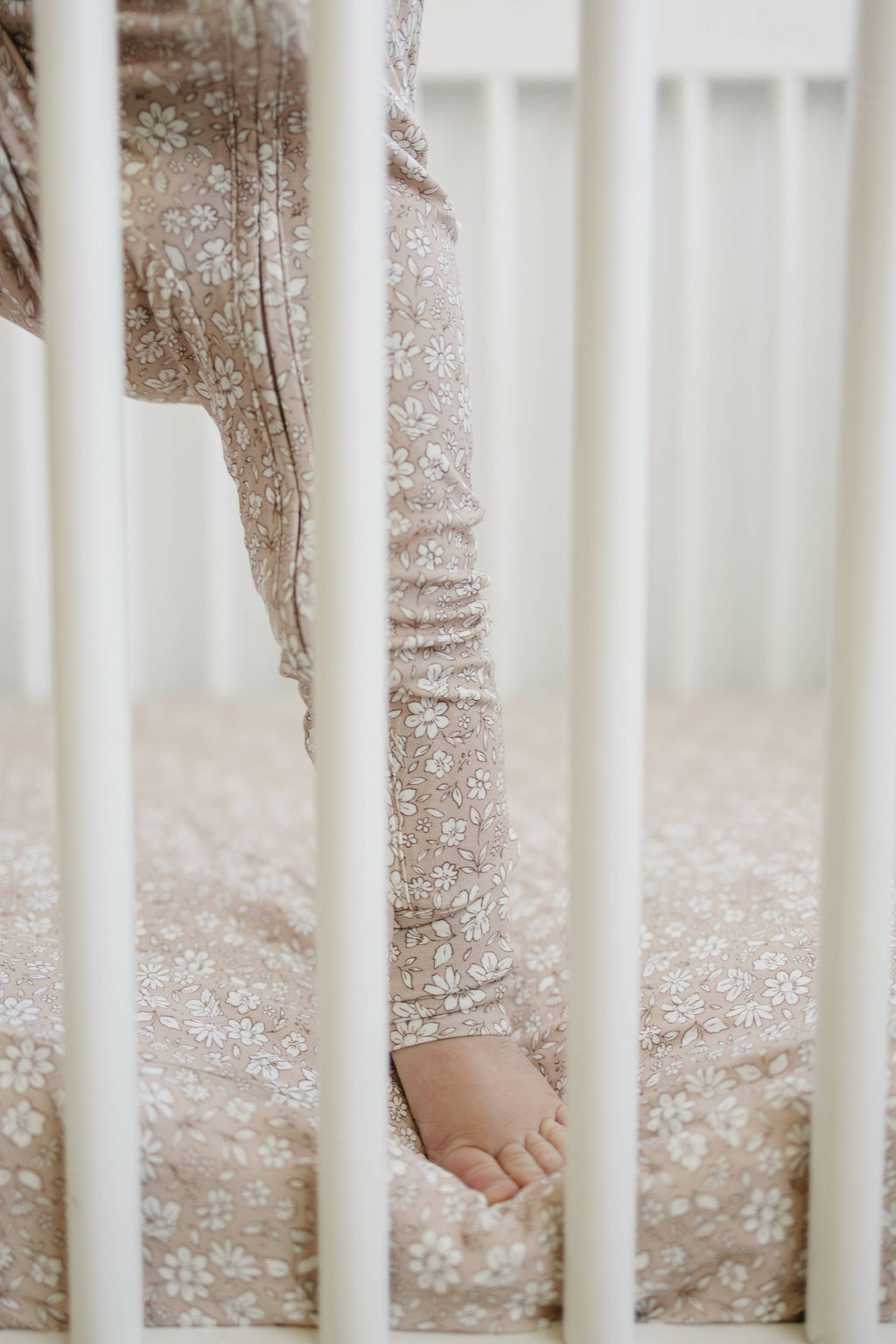 Little Joy Co. Bamboo Zippy Romper - Dainty Ditsy