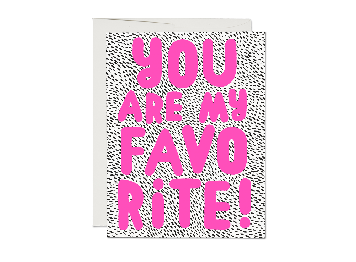 Red Cap Cards Greeting Card - My Fave Love