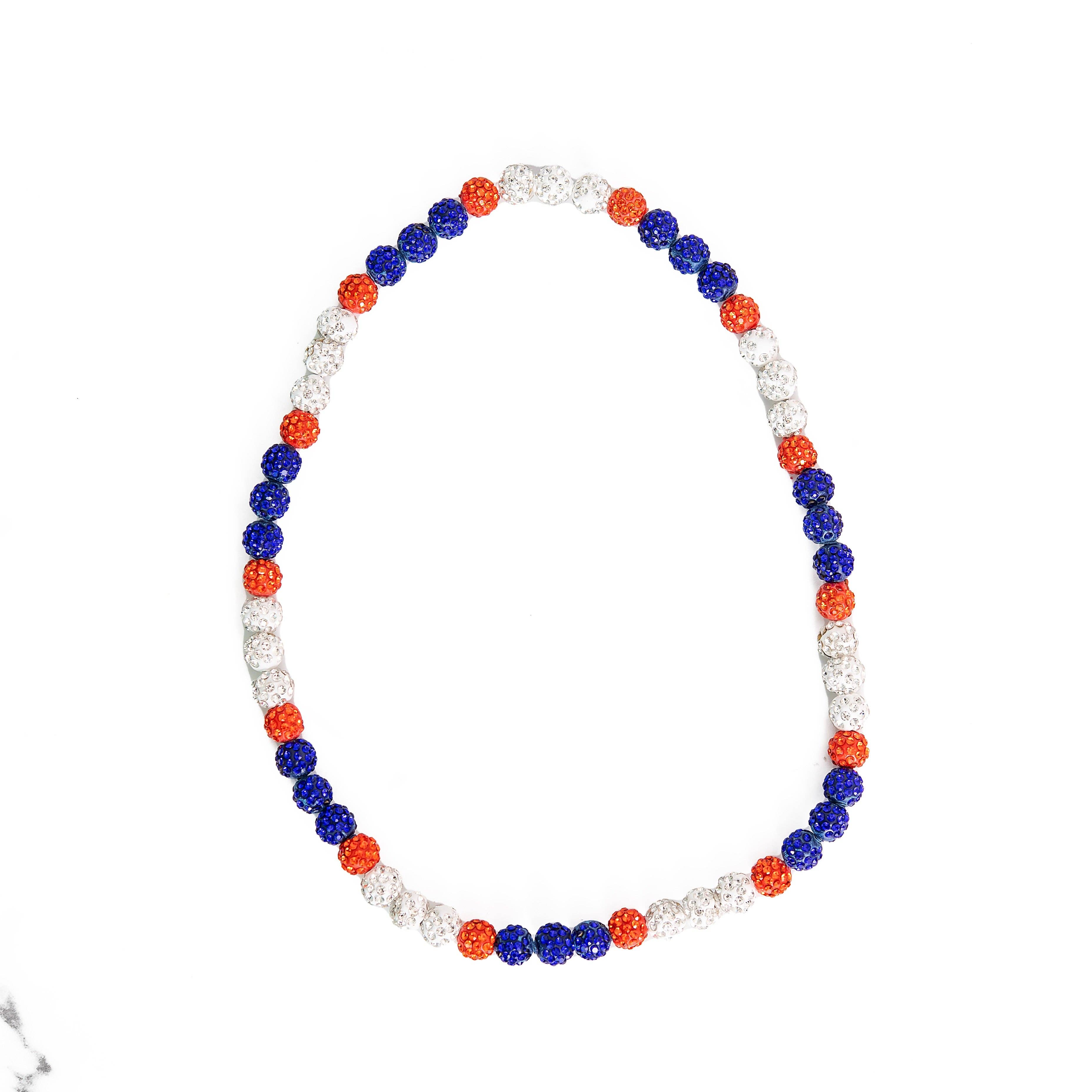 Golden Thread - Bling Baseball Necklace