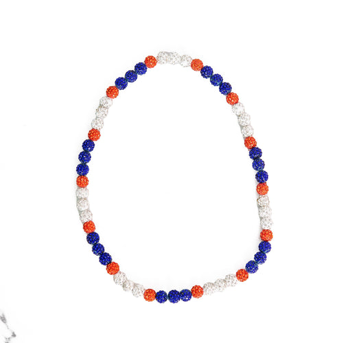 Golden Thread - Bling Baseball Necklace