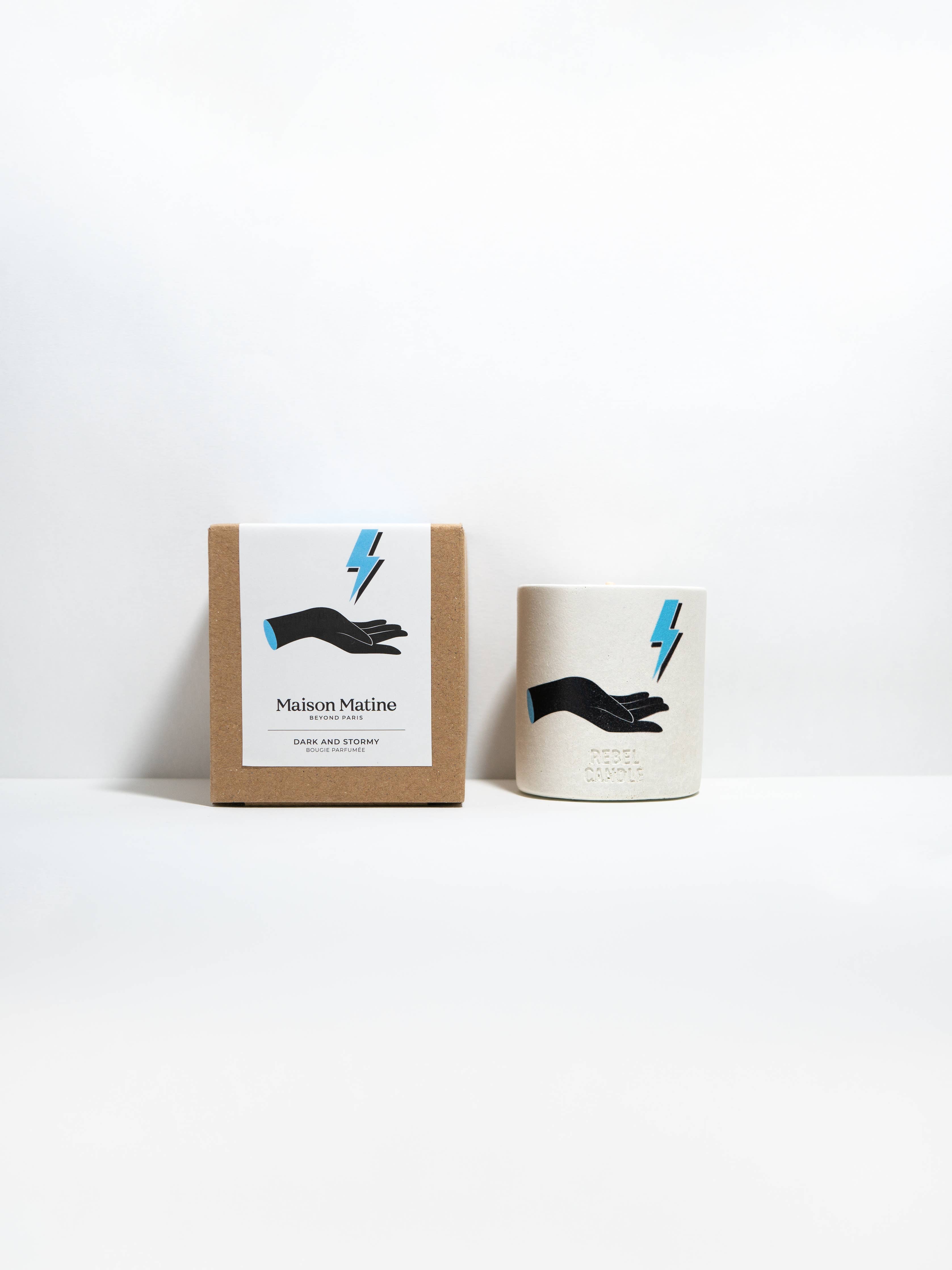 Maison Matine Scented Candle 160gr - Dark and Stormy