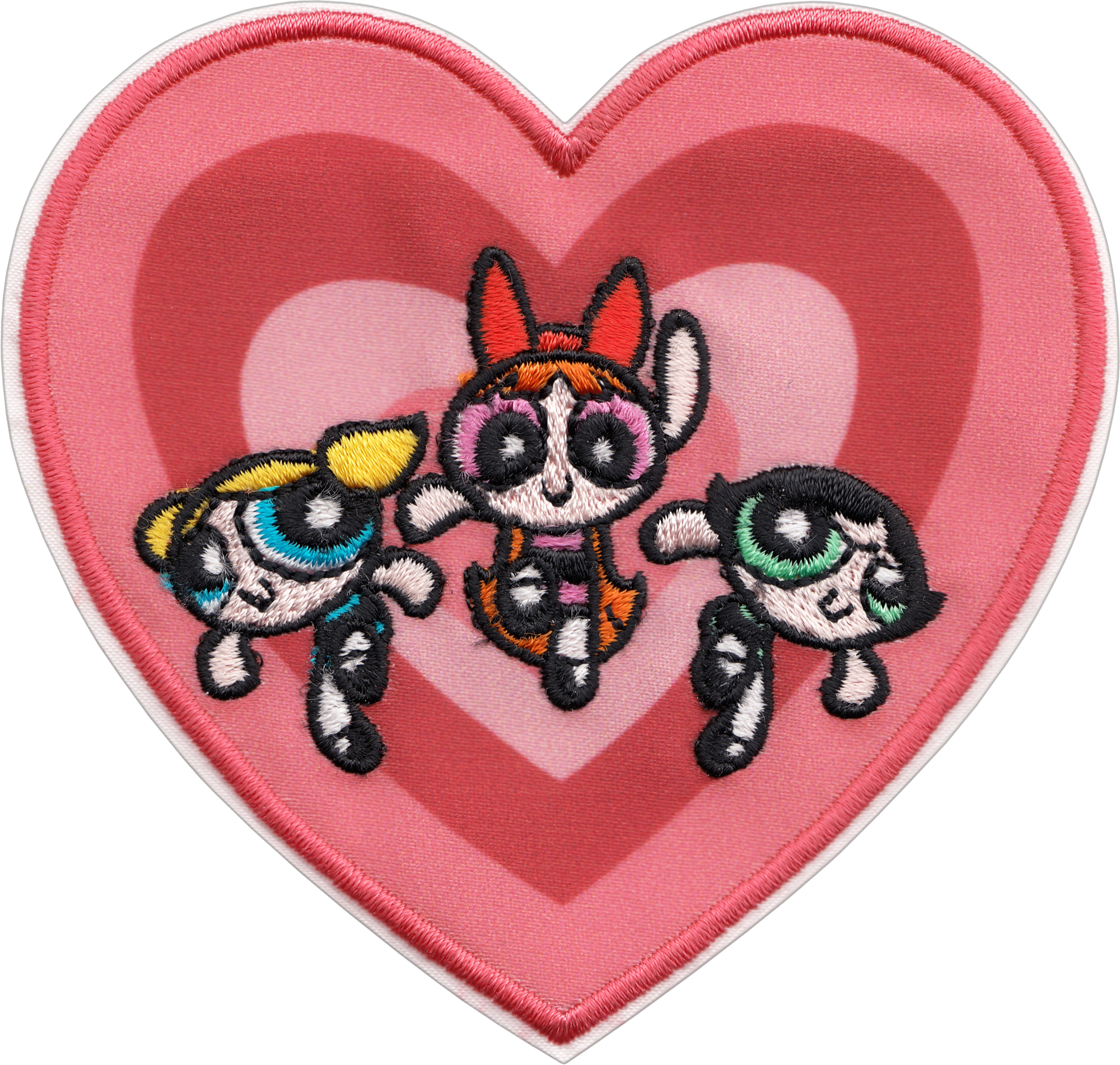 Square Deal Patch - Powerpuff Girls  In Heart