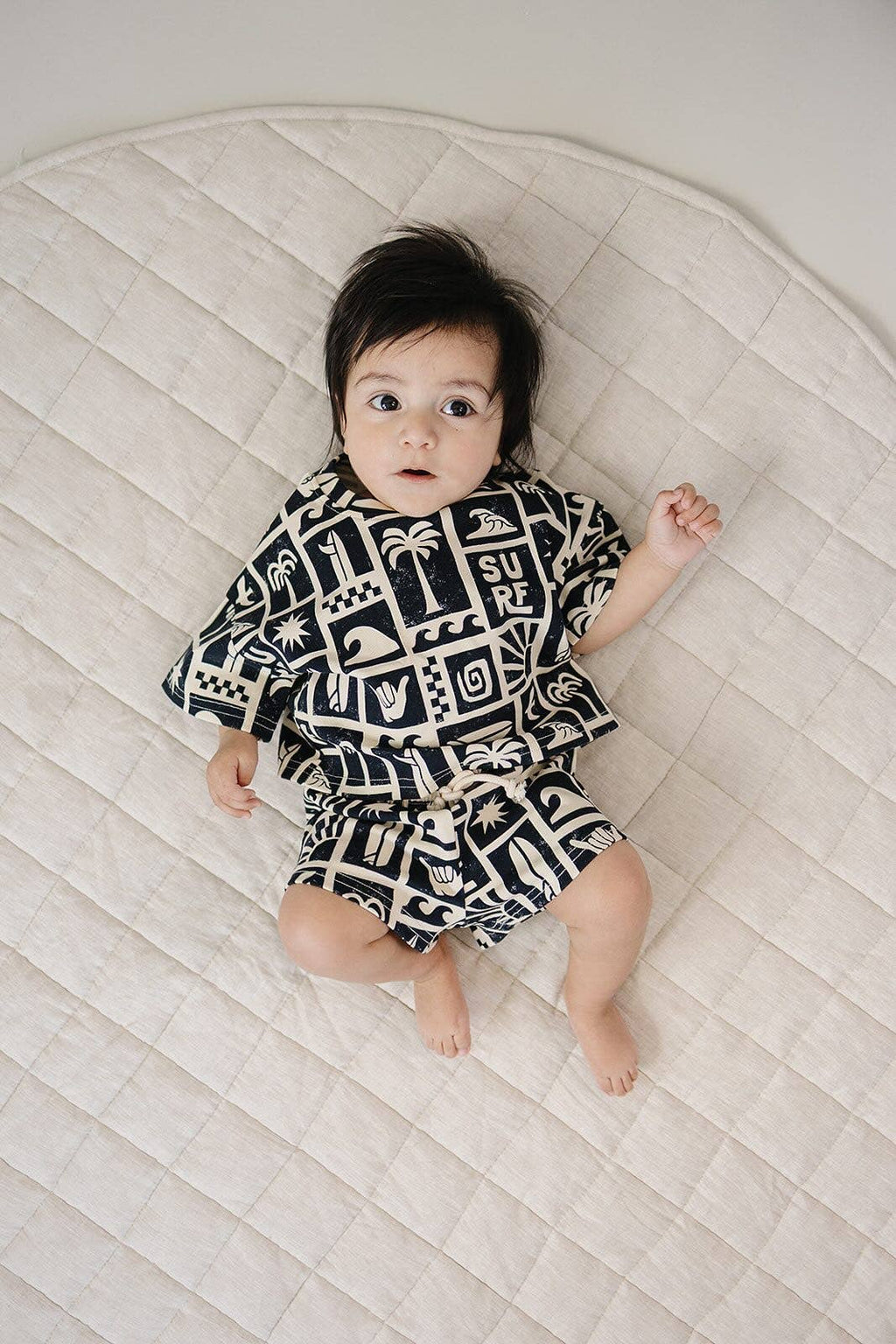 Lucky Panda Kids Shorts Set - Coastal Club