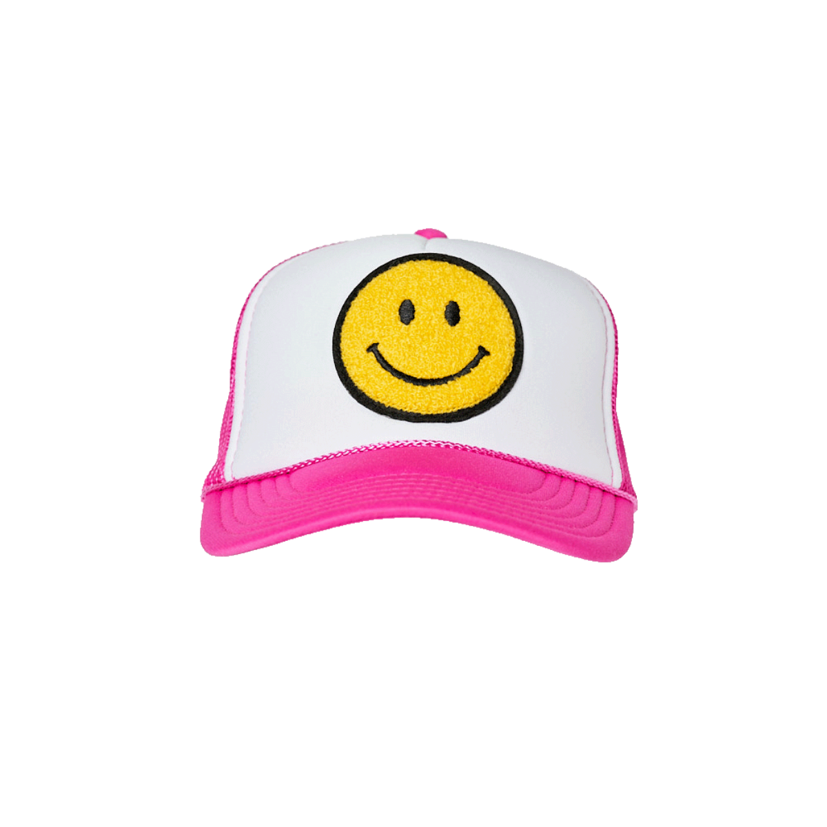 Local Beach Trucker Hat - Smiley Patch