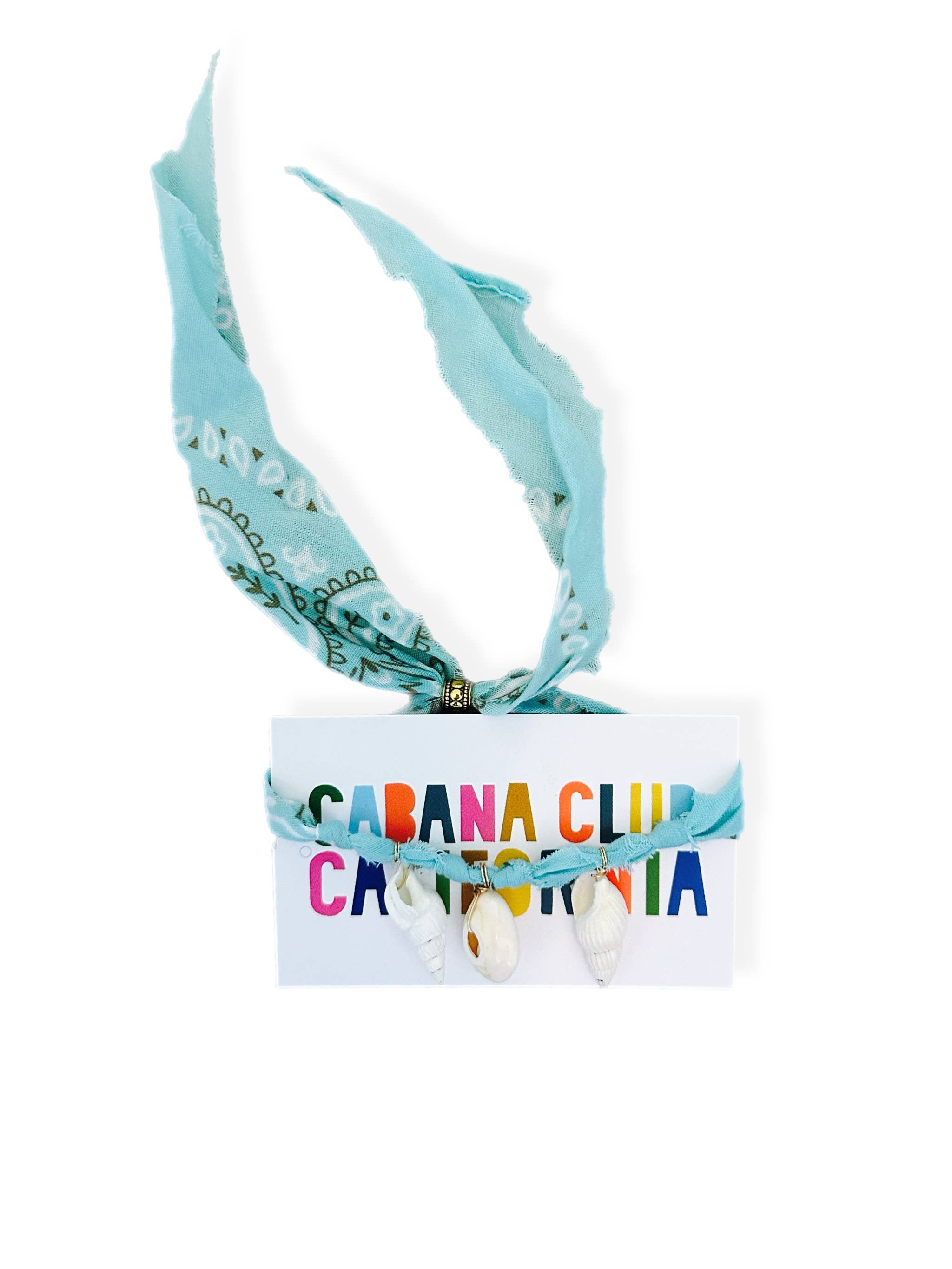 Cabana Club California - Bandana Shell Bracelet