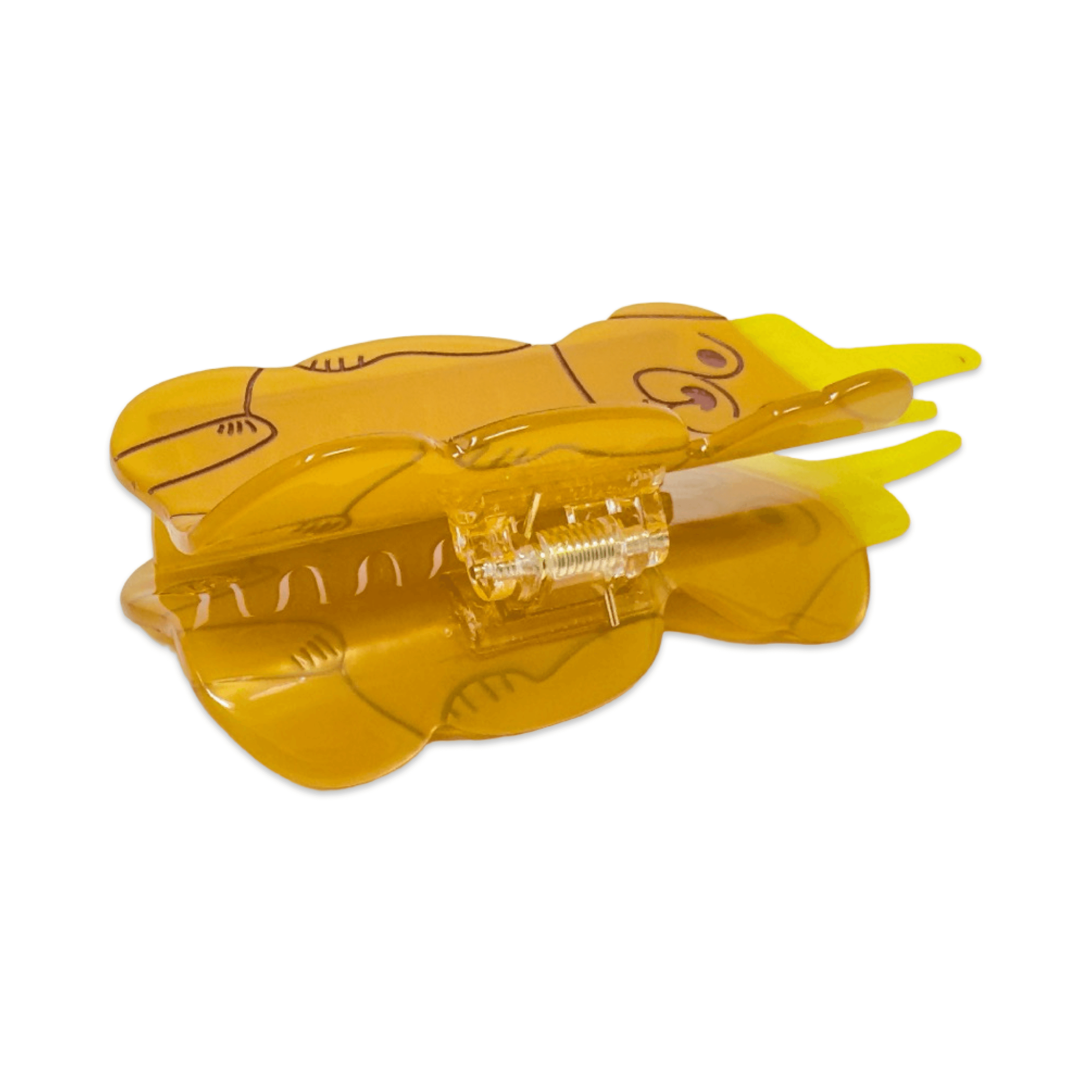 Jenny Lemons Hair Claw Clip - Large Honey Bear