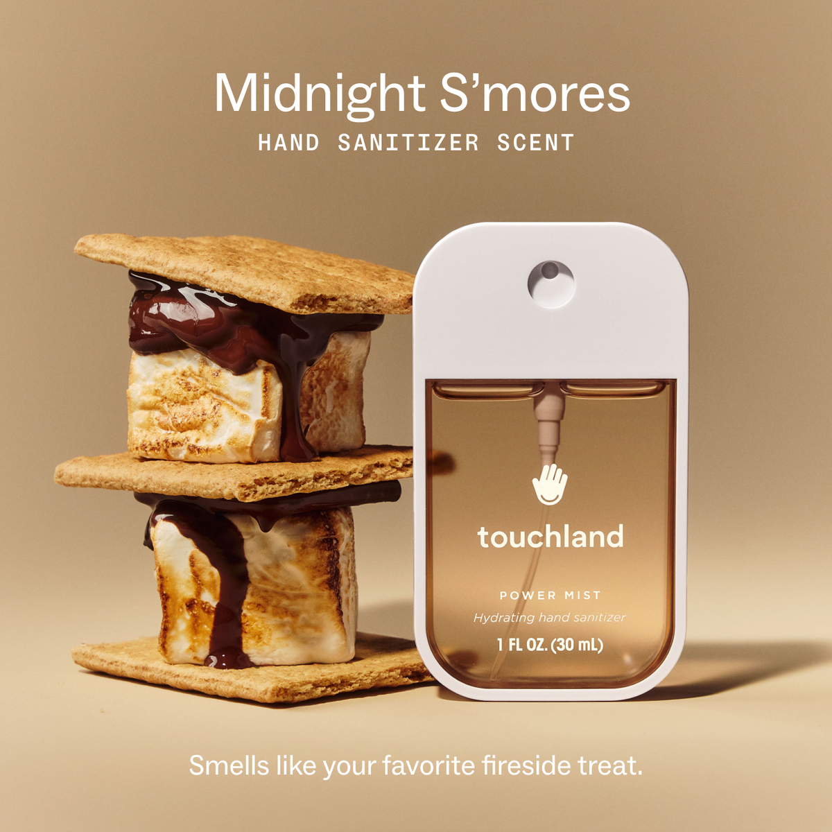 Touchland - Midnight S'mores Power Mist Hand Sanitizer