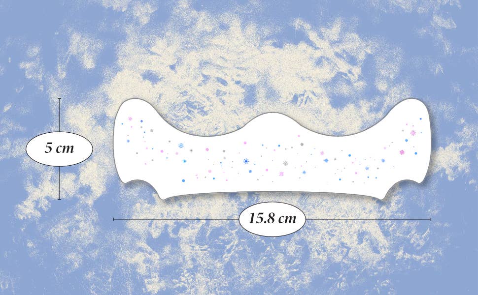 Fazit - Snowflake Glitter Makeup Patches
