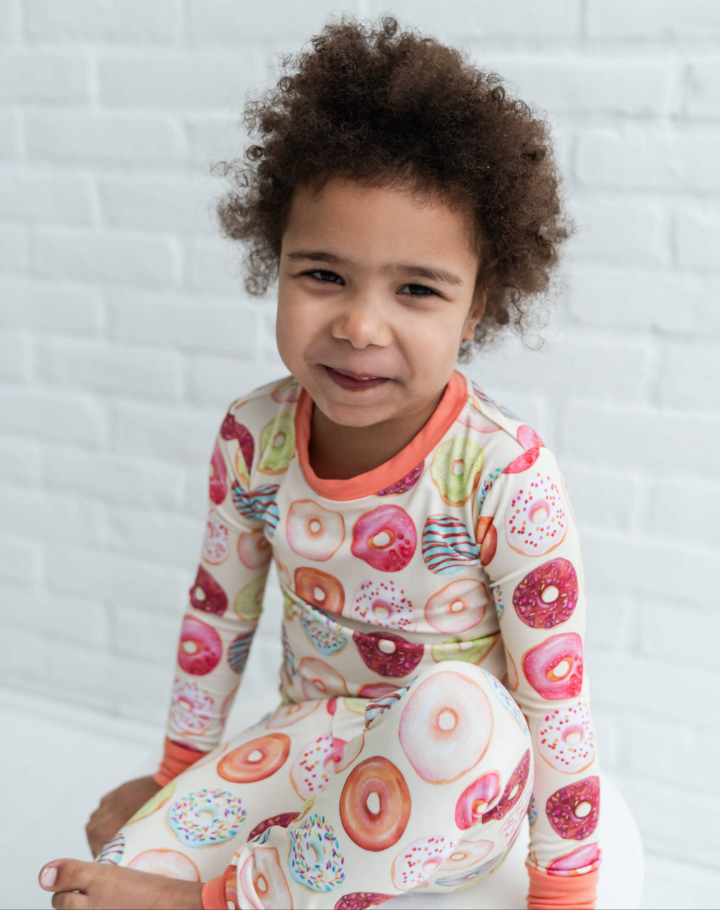 Hugga Babies Bamboo Two-Piece Set - Donut Mind If I Do